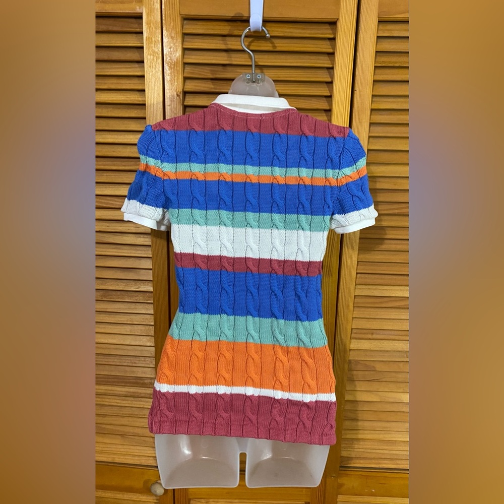 🐎Ralph Lauren: Slim-fit, Cable-knit Polo Shirt (05.02.2024) - Picture 2 of 14